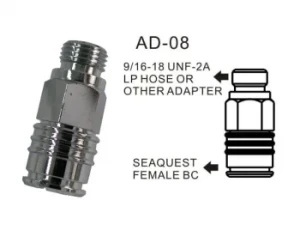 SeaQuest Style QD Adapter 