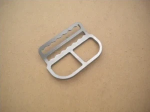 Shoulder or Waist Clip w/ Teeth "Select flat or bent configuration"  - Product Image