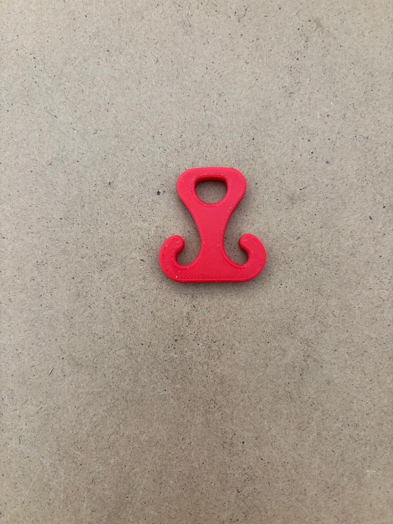 Sidemount Bungee Tie "Red"