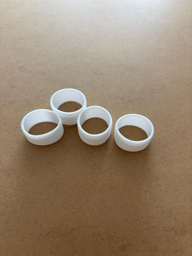 SiliconeGripperBands4PackWhiteColor