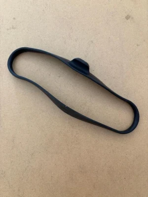 Silicone Tank Strap "For Lp-50's and Alum 40's Sizes" "Black Straps" - Product Image