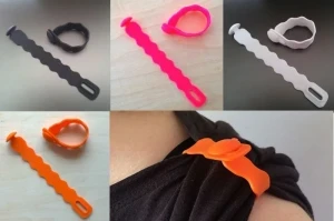 Silicone Utility & Sleeve Scrunchie Straps - Product Image