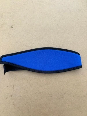 Slap Strap NO LOGO Model w/ Velcro Closure "Blue Back / Red Inside" - Product Image