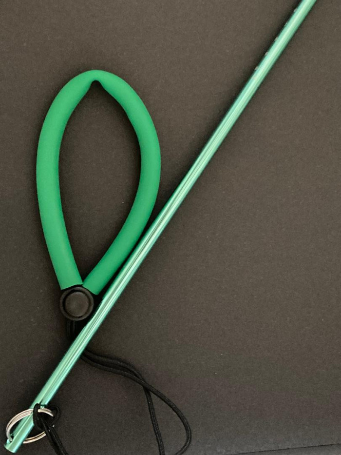 GreenPointerwithAdjustableLanyardinAluminum