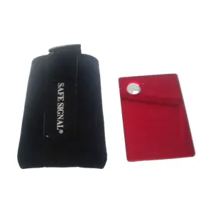 Signal Rescue Mirror w/ Neoprene Pouch Included! Signal Rescue Mirror w/ Neoprene Pouch Included!