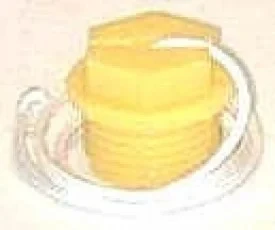 Sport's Yellow Din Plug with String - Product Image