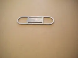 Stainless Steel Dual Harness Keeper Stopper Slider & D Ring "Select Style"
