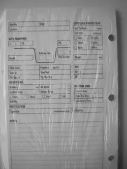 Standard 3 Ring Log Book Inserts - Product Image