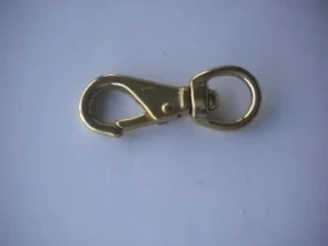 Swivel Boat Snap 3 3/8" inch BRASS #1 - Product Image