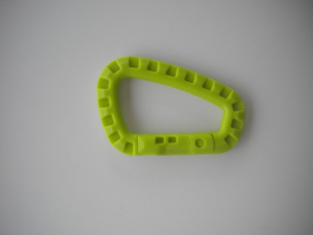 TacticalCarabinerLimeGreen