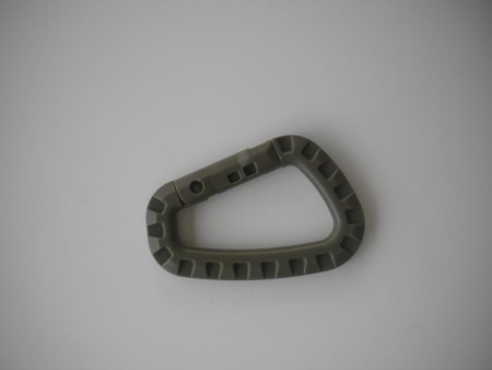 TacticalCarabinerMilitaryGreen