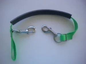 Tec Stage Strap " Green Webbing w/SS Hardware" - Product Image
