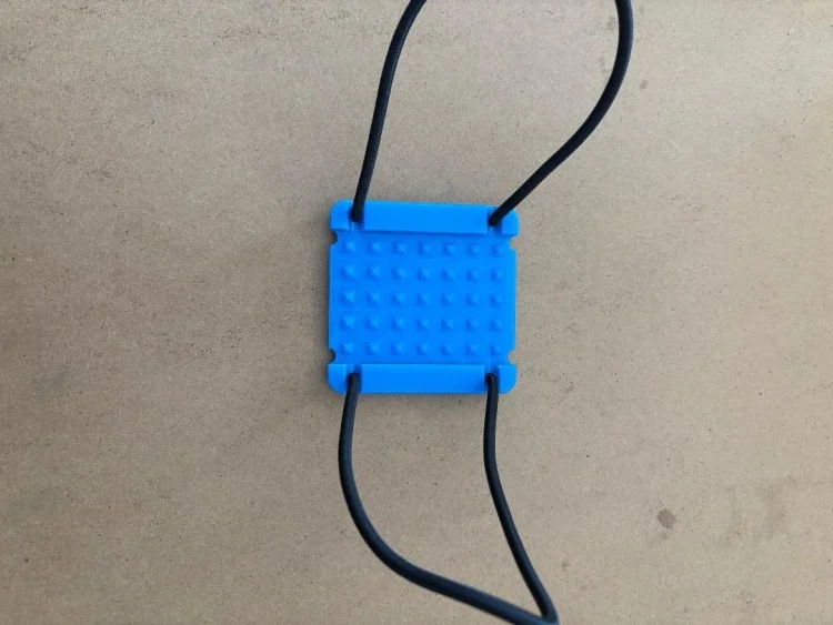 NewPiranhaDiveMfg.BLUEWeightBlockwBlackbungeePricePerPiece