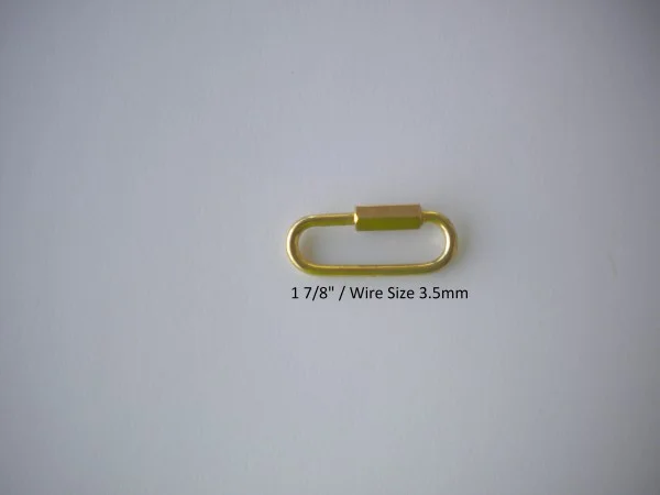 WideJawQuickLink178BRASS