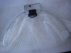 Wired Handle COMMERCIAL Type Mesh Bag  XL "WHITE Mesh" - Product Image
