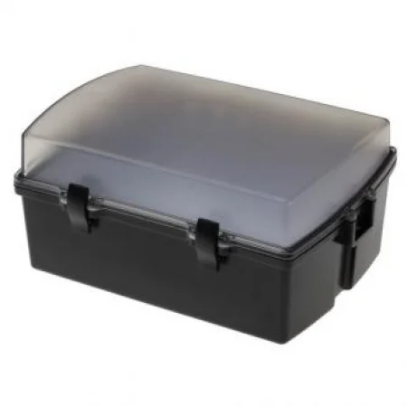 WirtzSportCase2wClearTopLidwithBlackLowerBodyLargerSizeBox1Left