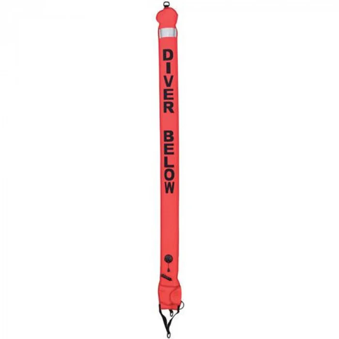 6ftPocketedSurfaceMarkerBuoySMBOrange