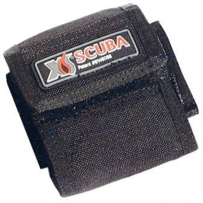 XSScubaSingleWeightPocketBLACK