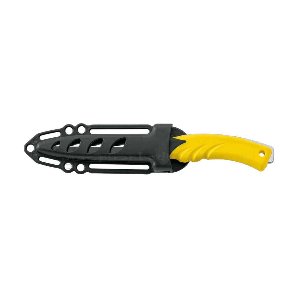 Piranha Torpedo SS Spear Fishing Knife "Black Handle / Black Sheath"