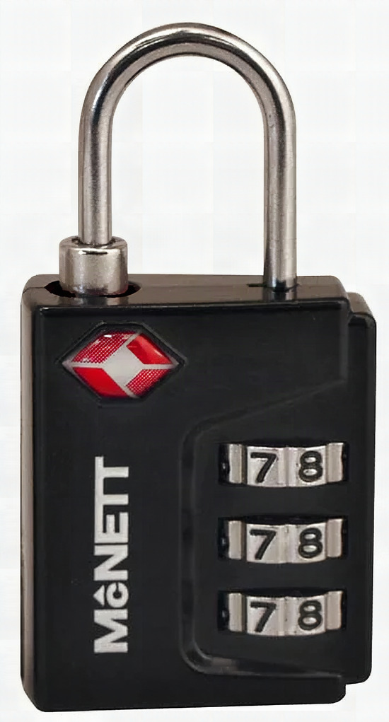 2 BLACK TSA Locks w/ indicator - Product Image
