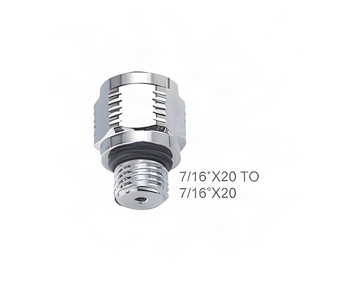 First Stage Regulator Adapter 7/16M - 7/16F - Product Image