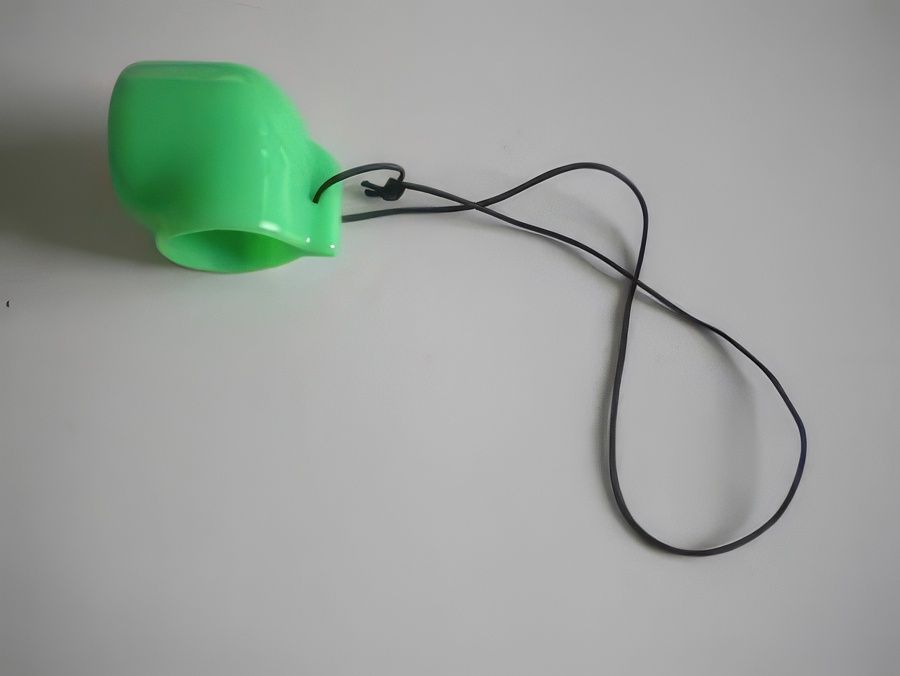 Soft Valve Cap vinyl  "GREEN" - Product Image