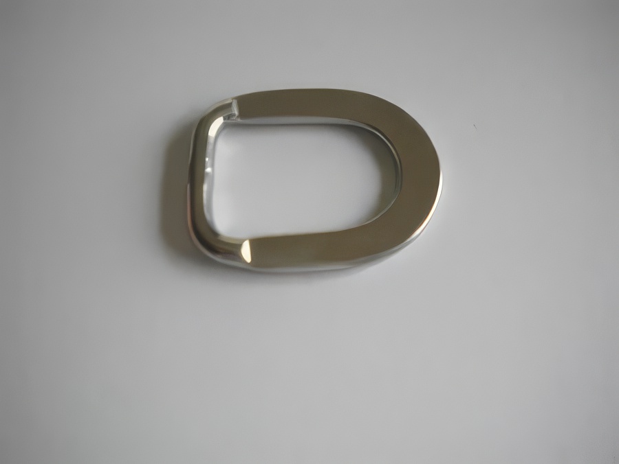 1" Flat Style D-Ring Long  - Product Image