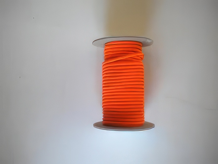 New! 50 Foot Roll 1/4" Bungee Shock Cord "Neon Orange!" Commercial Grade
