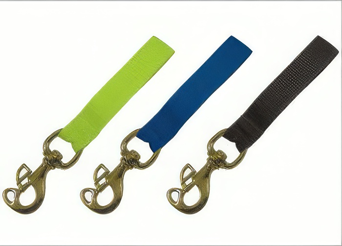 Brass Butterfly Snap w/BLACK 1 inch webbing - Product Image