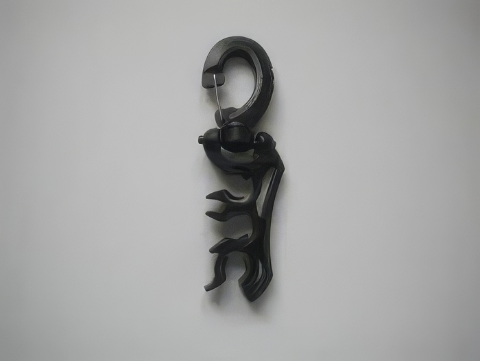 Heavy Duty 3 Holder Hose Clip  "BLACK" - Product Image
