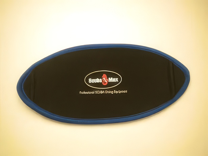 Neoprene Mask Strap Cover "Blue" - Product Image