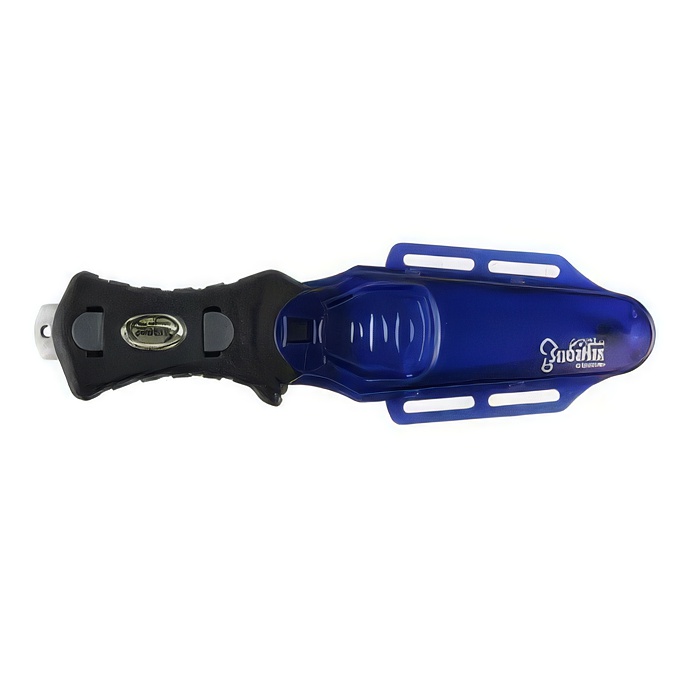 Scalloped Tip Knife  "Blue Plastic Sheath" - Product Image