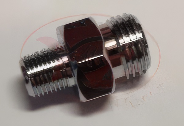1/8 NPT Male to 9/16-18 Male Fitting - Product Image