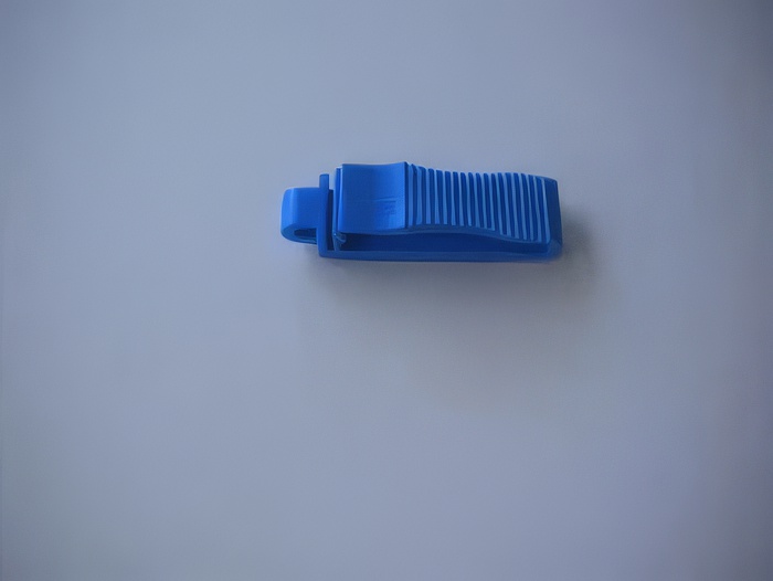 Weight Belt / Pocket Holding Clip "Blue" - Product Image
