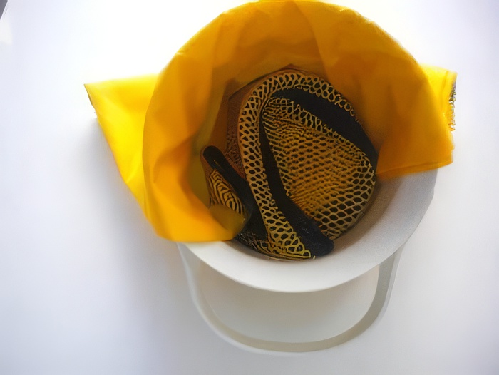 Deluxe Lobster Bag "Yellow" - Product Image