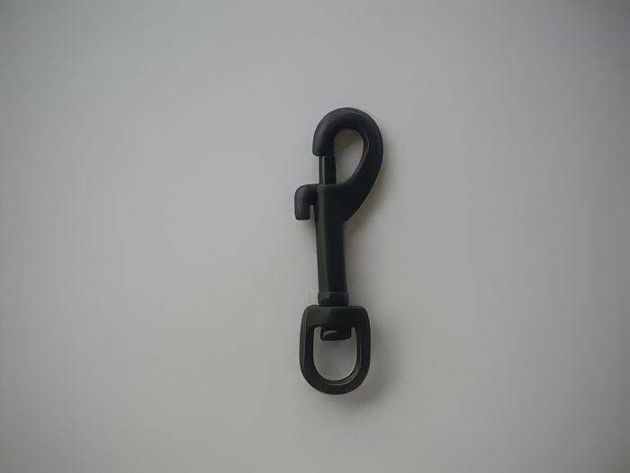 3/8" Swivel Bolt Snap BLACK SS  3" Inch #00-SB - Product Image