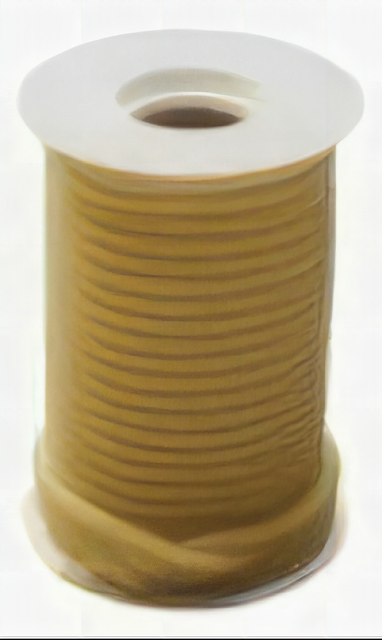 3/8" Latex Surgical Tubing AMBER w/ inside Wall 3/64 SPECIAL - Product Image