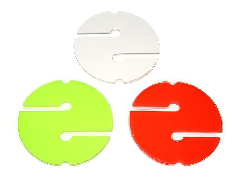 Cave Non Directional Line Cookies "Round Type" "ORANGE" - Product Image