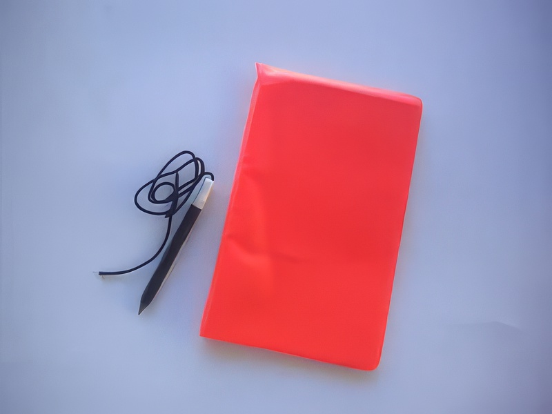 Underwater Notebook  "Orange Cover" - Product Image