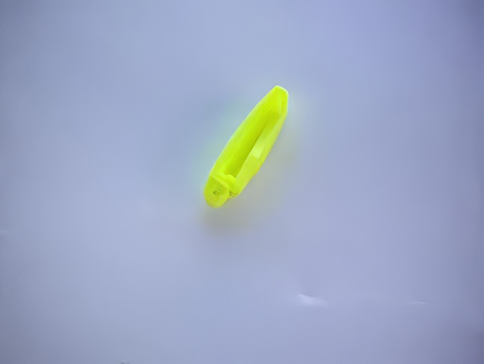 Weight Belt / Pocket Holding Clip "Neon Yellow" - Product Image