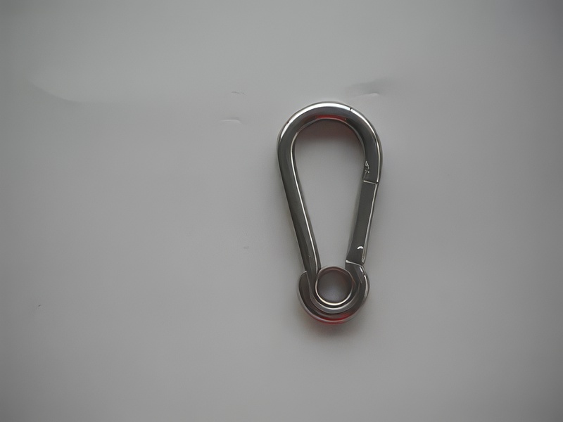 3 1/8 Inch Stainless Steel Carabineer w/ Grommet    CG-#8