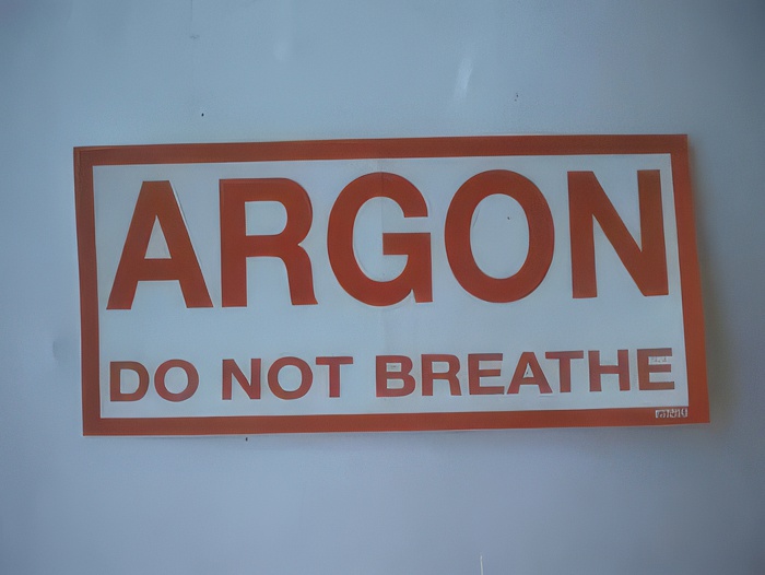 Argon Sticker - Product Image
