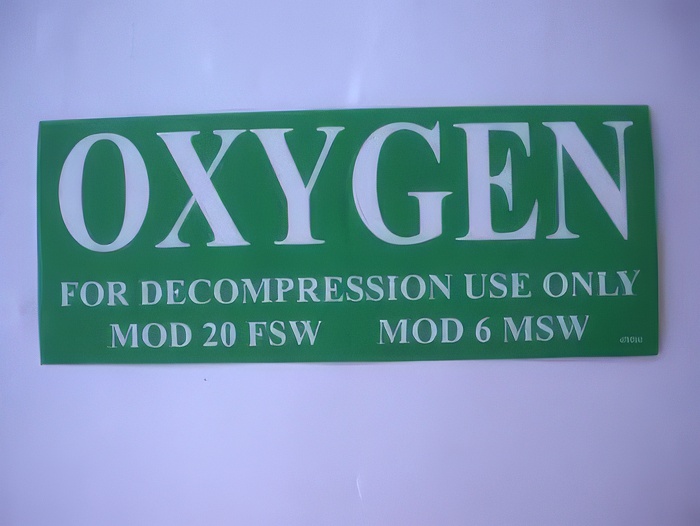 Oxygen Sticker - Product Image