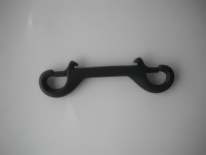 4.75" Black Powder Coated Stainless Steel Double Ender