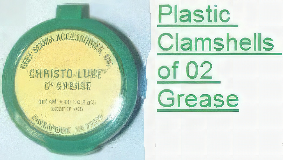 1/4 Oz Christo-Lube 02 Grease CLAMSHELL Package - Product Image