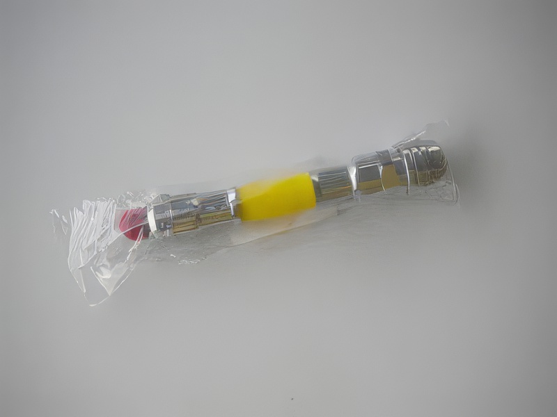 4" Double Braided BC Hose YELLOW - Product Image