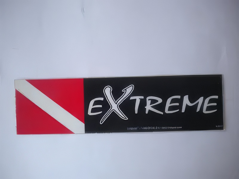 Extreme Diver Decal - Product Image