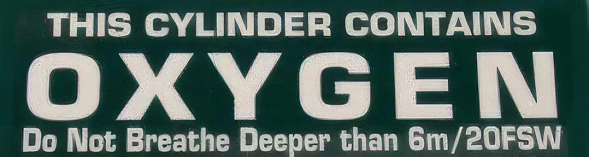 Oxygen Decal - Product Image