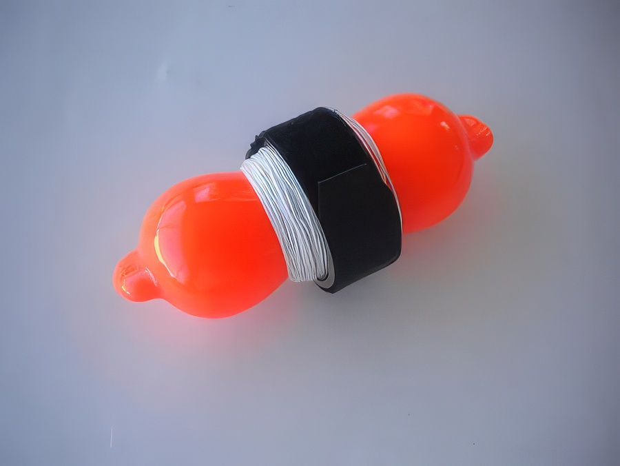 Orange Marking Float w/ 75 feet white line - Product Image