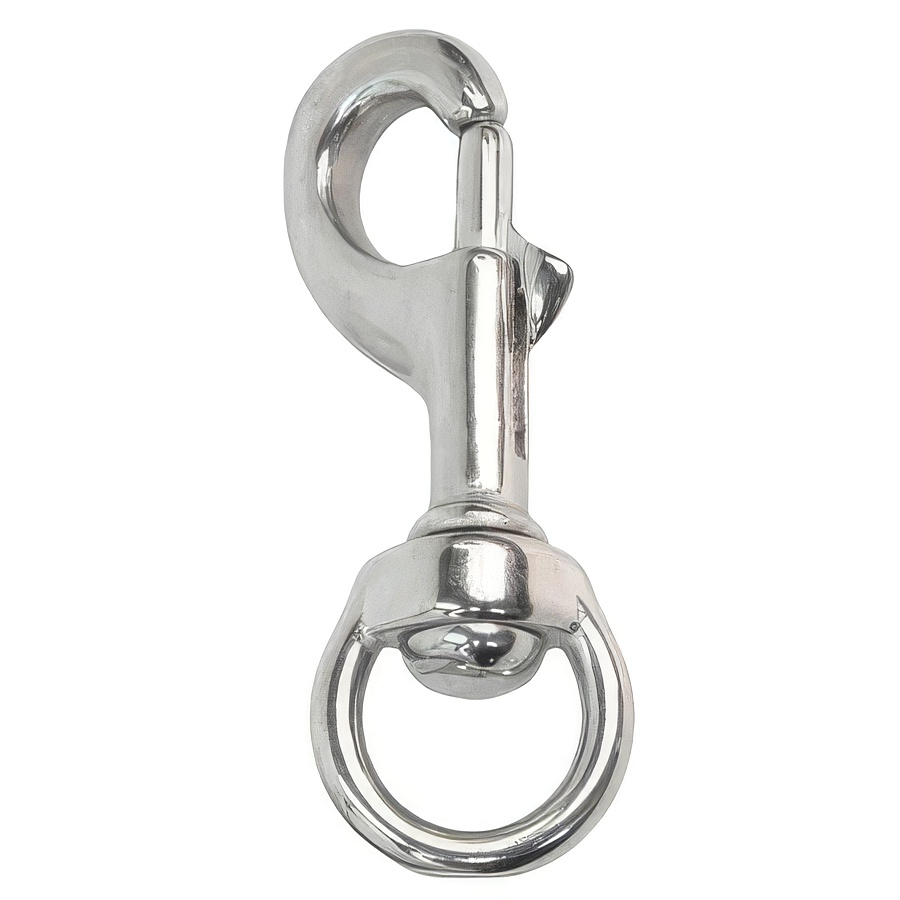 Back in Stock! 1" Swivel Bolt Snap SS "Round Eye Model!" - Product Image